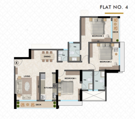 Spacious apartments in vile parle